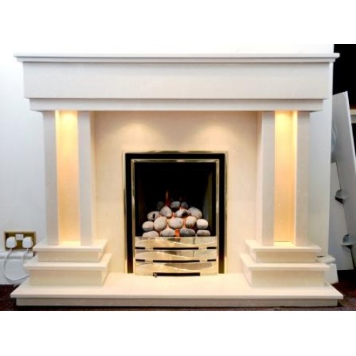 Gozo Marble Fireplace